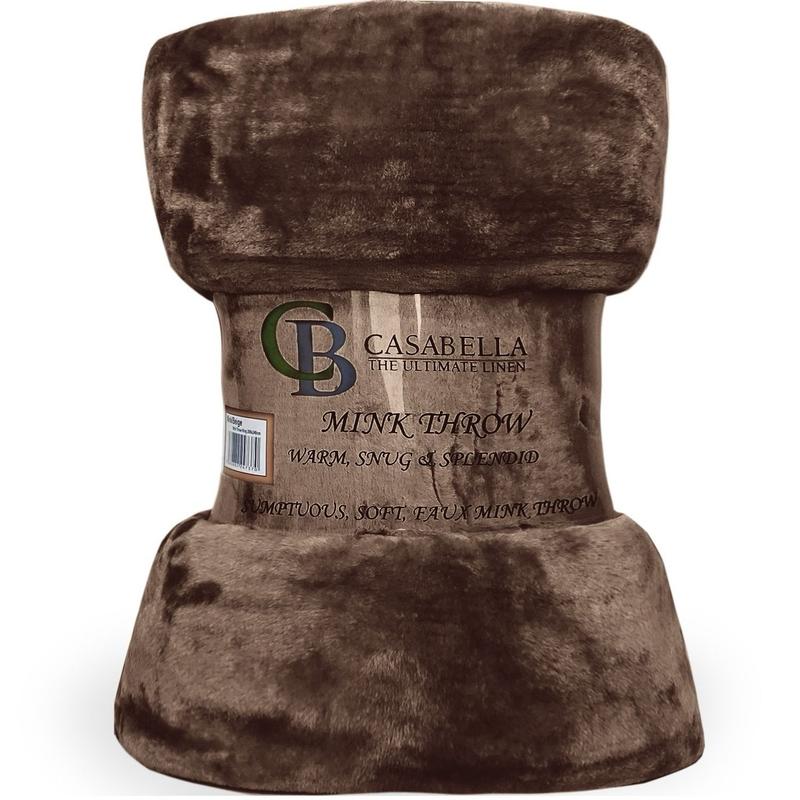 Fleece Mink Throw Blanket King 200x240 CM and Double 150x200 CM Soft - Perfect for Cozy Nights 3