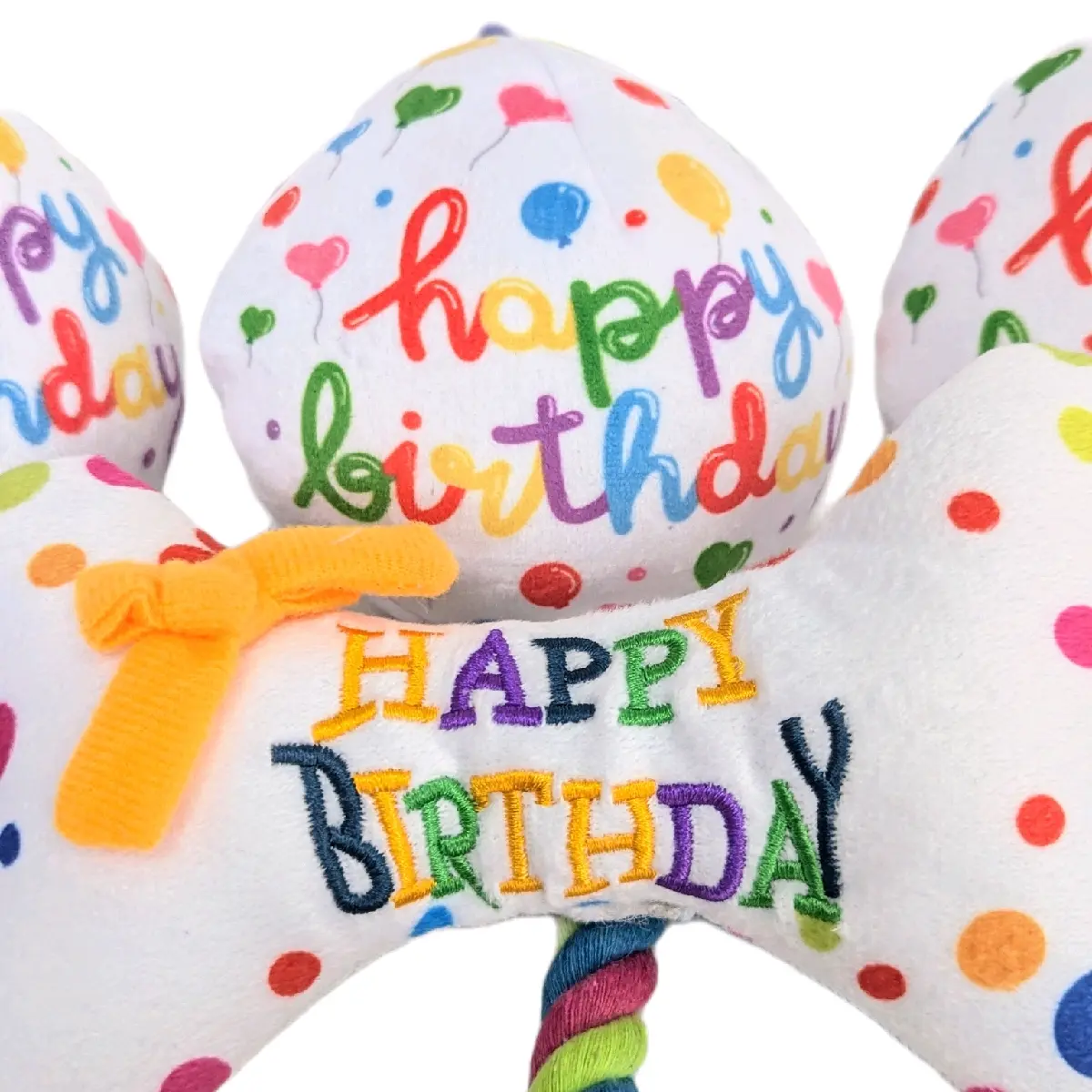 Happy Birthday Dog Toys - Squeaky Playtime Gifts for Puppies