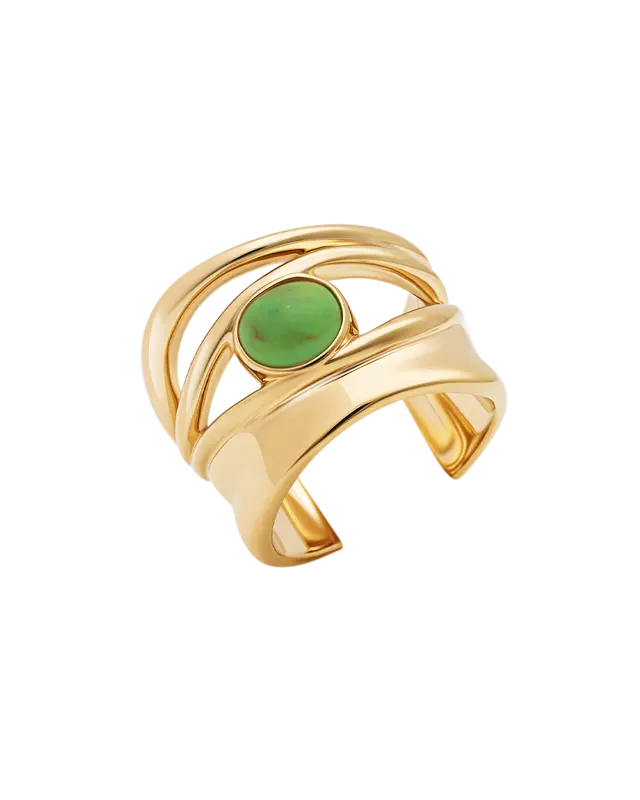 Gold Horizon Ring 0