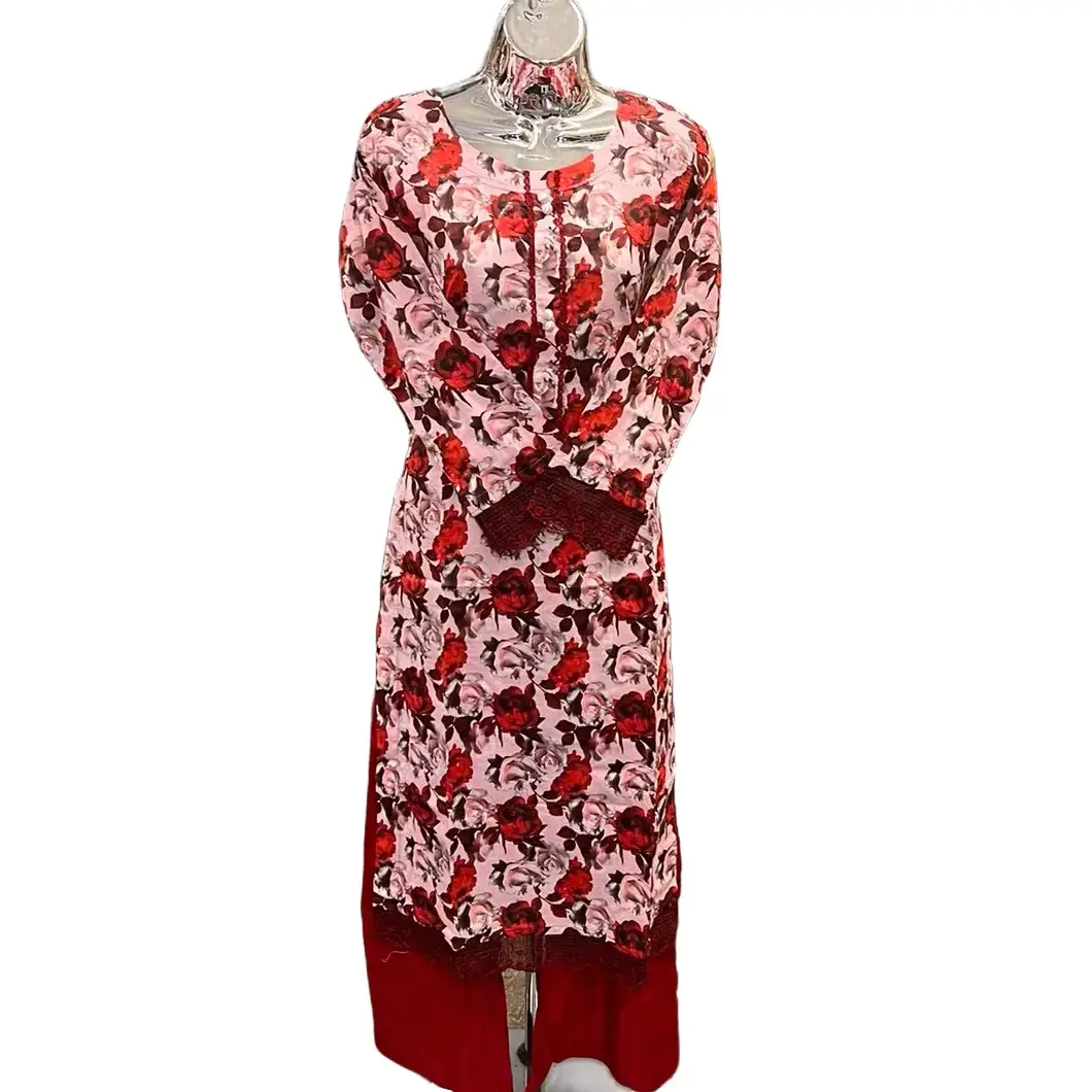 Ladies 2ps lawn suits.small to large size with plazo and Xl is with shalwar.