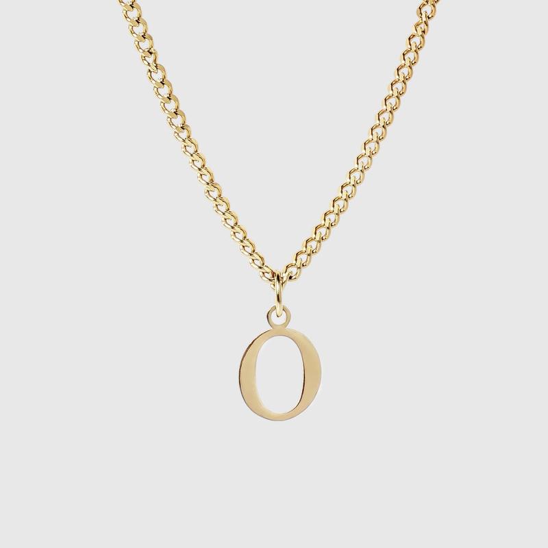 Kady Initial Necklace - Personalized Name Pendant / 18k Gold Plated / 100% Waterproof / Tarnish Free - Fashion Initial Necklace , 18K Necklace, Intial jewellery 1
