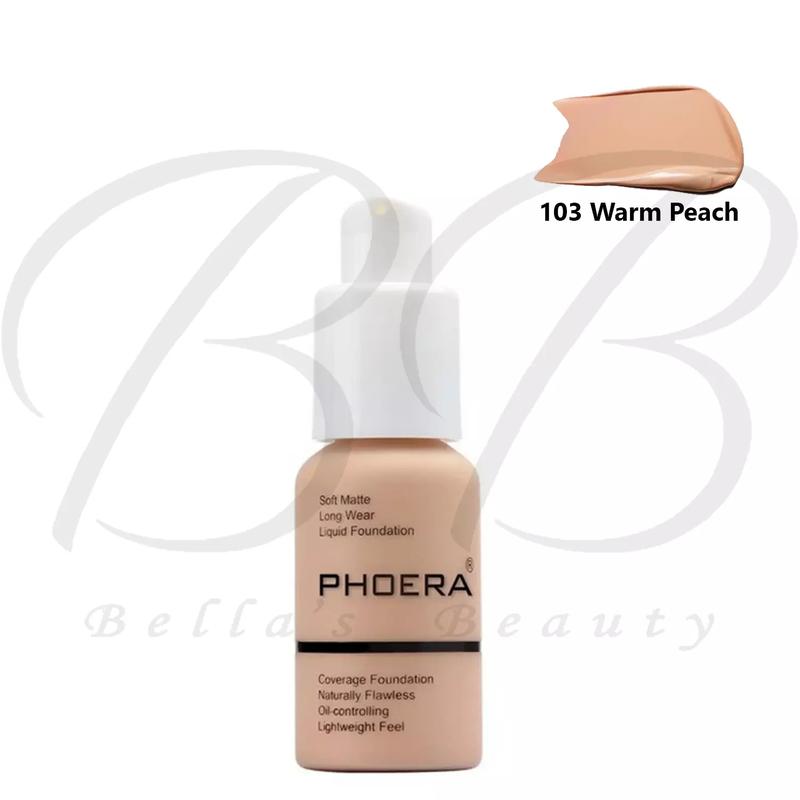 PHOERA Bottle Liquid Matte Flawless Long Lasting Foundation 30ml 3