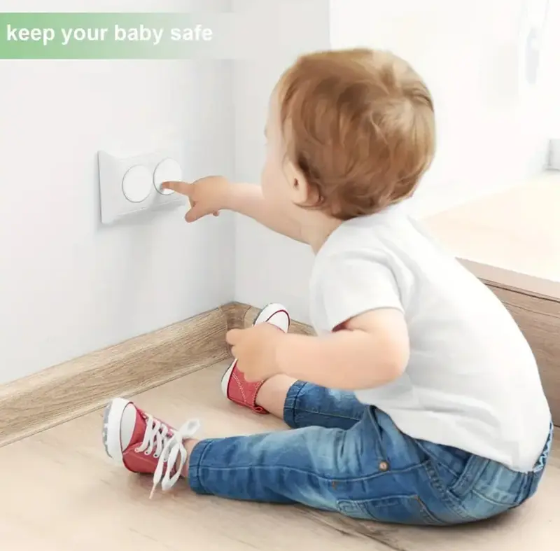 20 Pieces Socket Covers, UK Standard Baby Plug Protectors 1