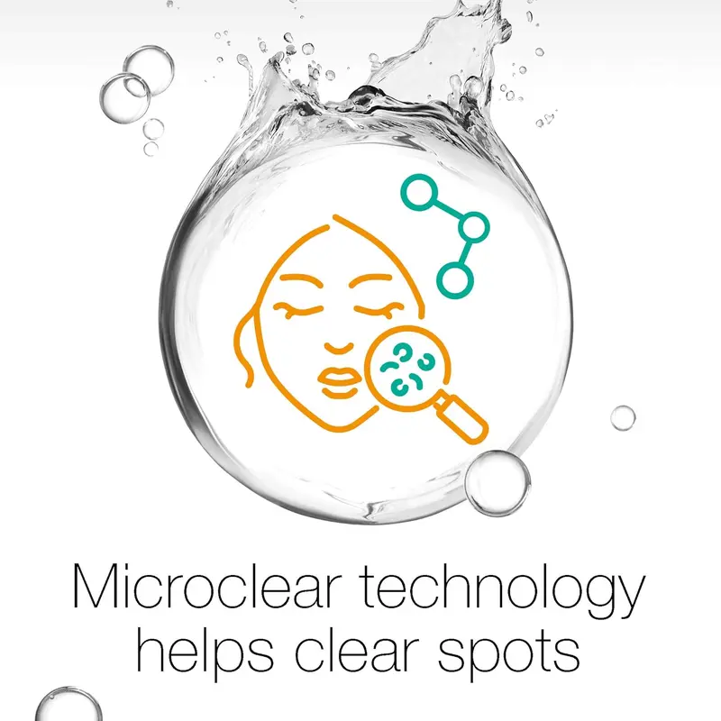 Neutrogena Visibly Clear Spot Stress Control Daily Scrub (1x 150ml), Daily Face Scrub for Spot-Prone Skin, Brightening and Smoothing Scrub with Salicylic Acid, Developed with Dermatologists Skincare Cucumber Exfoliant Gentle Glycolic Pack Comfort 2