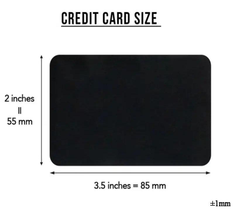 Diabetic Assistance Card with Emergency Contacts (Aluminium) for Wallet/Card Holder - Laser Etched with Your Personalised Details 4