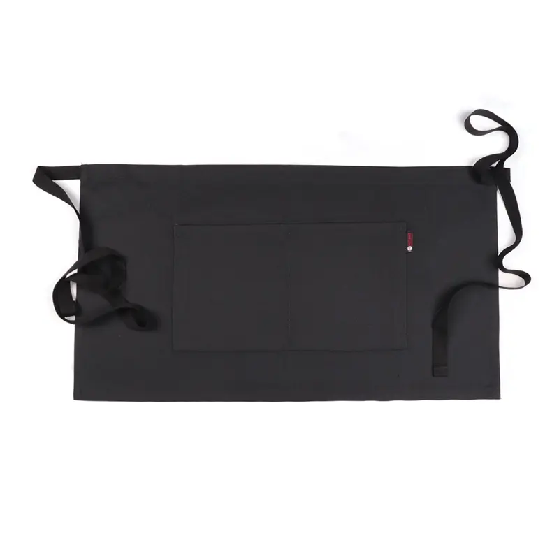 P-H Waist Apron with two front pocket Pockets - Solid Color Kitchen and Restaurant Apron for Professionals Use 5