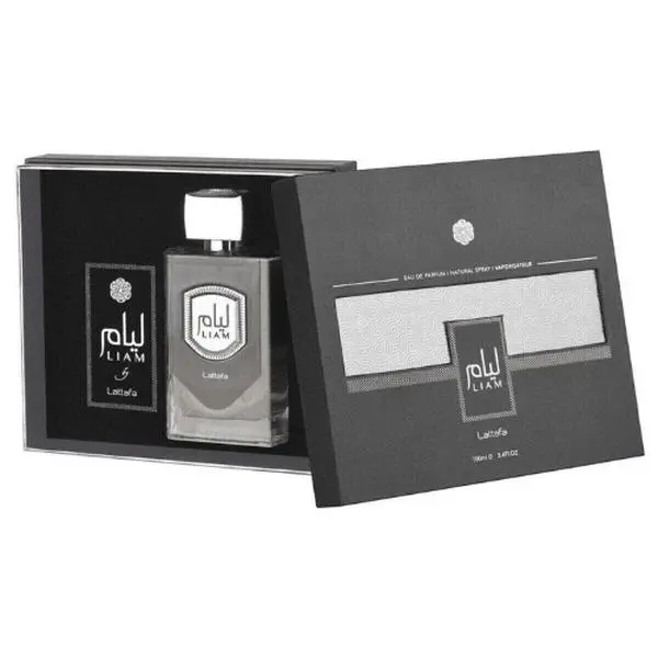 Lattafa Perfumes Liam Grey EDP Spray 100ML - Spicy and Floral Fragrance for Men and Women