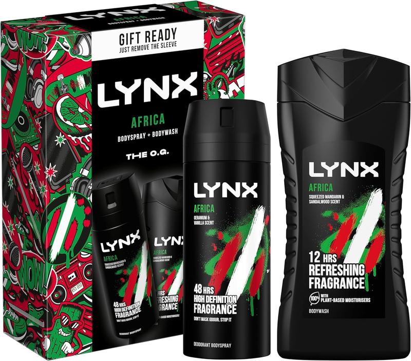 Africa The O.G. Duo Deodorant Gift Set Body Wash & Body Spray perfect for his daily routine 2 piece Body Care Scent 0