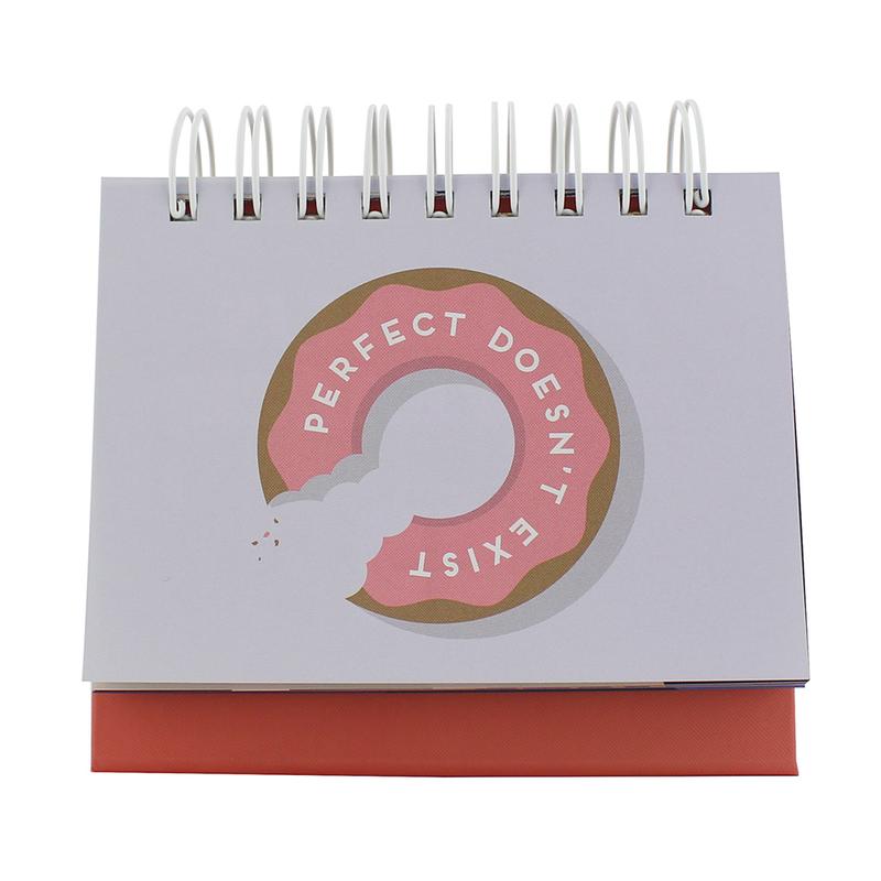 Ginger Fox Relax Make Time 365 Days of Positive Affirmations Desk Pad | Inspirational Quotes for Optimistic Thinking & Self-Empowerment | Bright, Happy Colours to Enhance Any Workspace 2