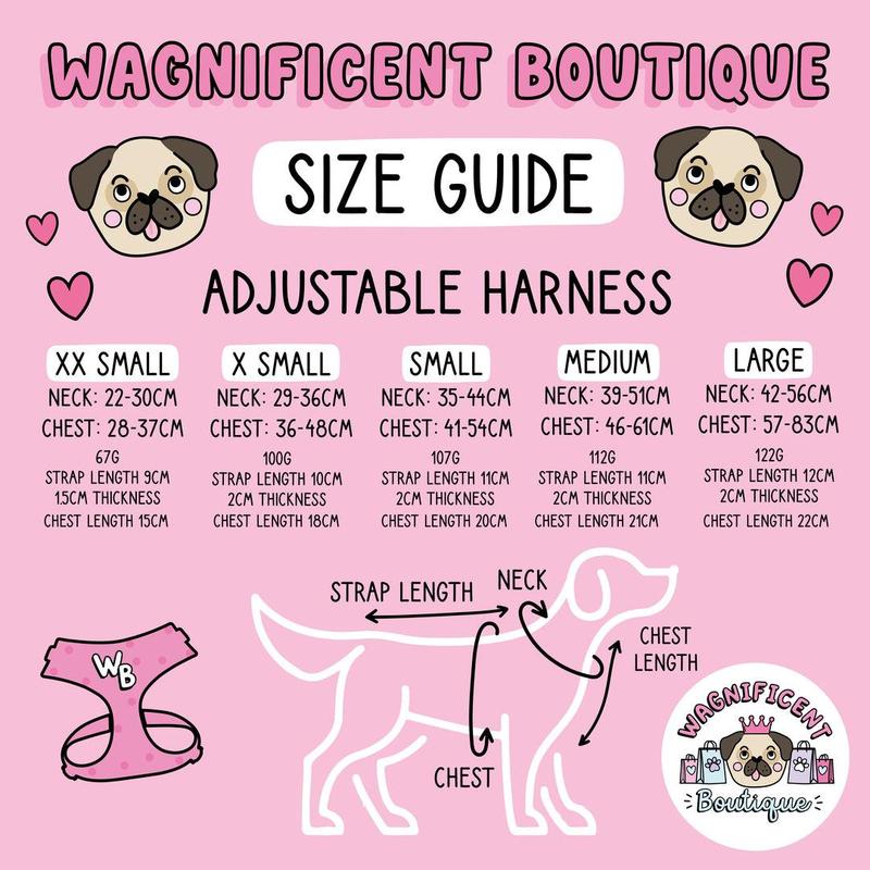 A Dream Is A Wish Your Heart Makes Adjustable Dog Harness 3