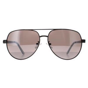 Guess Sunglasses GF0215 08C Gunmetal Silver Mirror