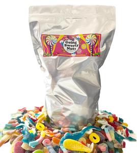 5KG Fizzy And Non Fizzy Pouch Containing The Biggest Variety  Sweet Snack