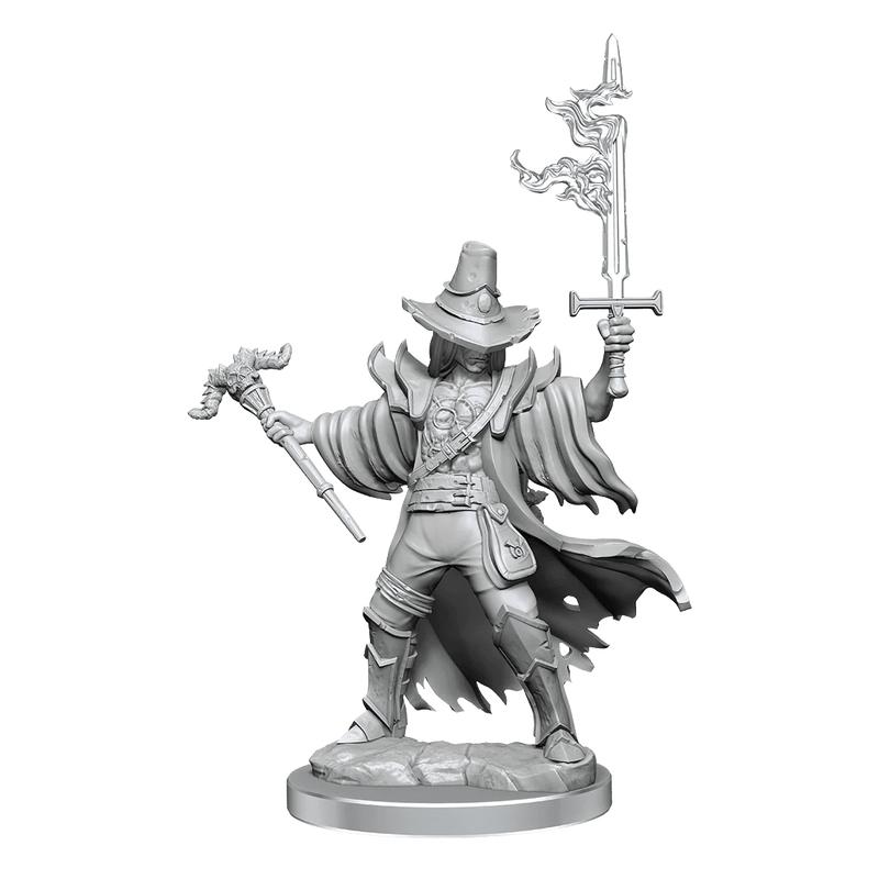 Dungeons & Dragons Frameworks: Human Warlock Male 6