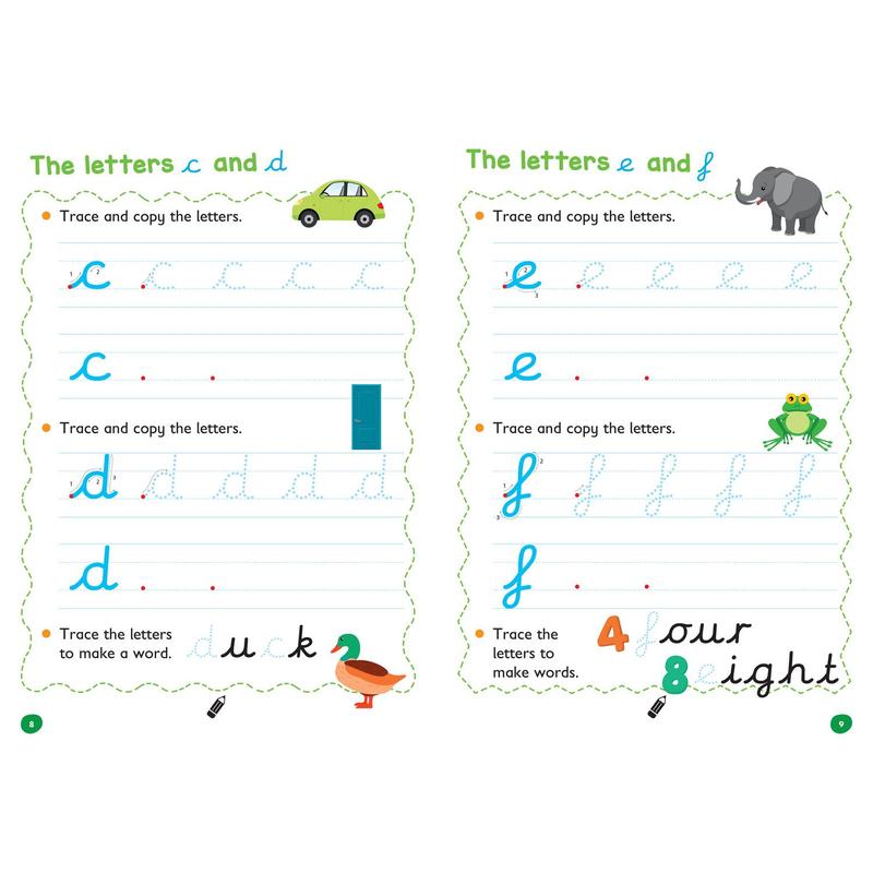 Cursive Letters Age 3-5 Wipe Clean Activity Book: Ideal for home learning (Collins Easy Learning Preschool) by Collins Easy Learning [Book] 2