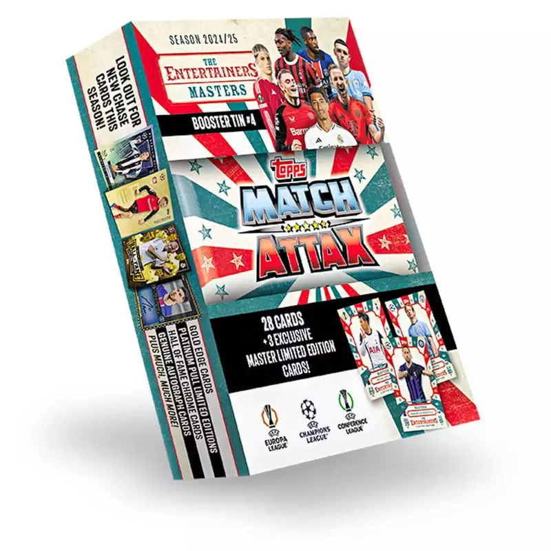 Match Attax UCL 2024/25 - Booster Tin - The Entertainers: Masters Trading Cards 6