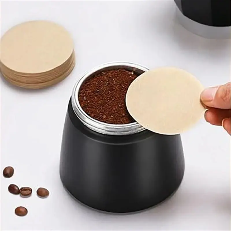 100PCS Filter Paper Coffee Tea Maker Replacement For Aeropress Accessories 4