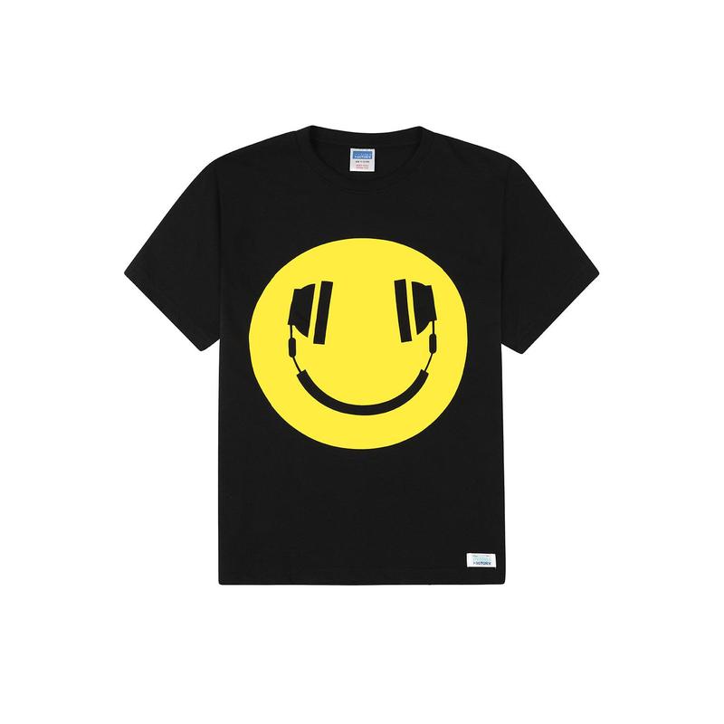 Boys Smile Face Headphones Short Pyjamas 1