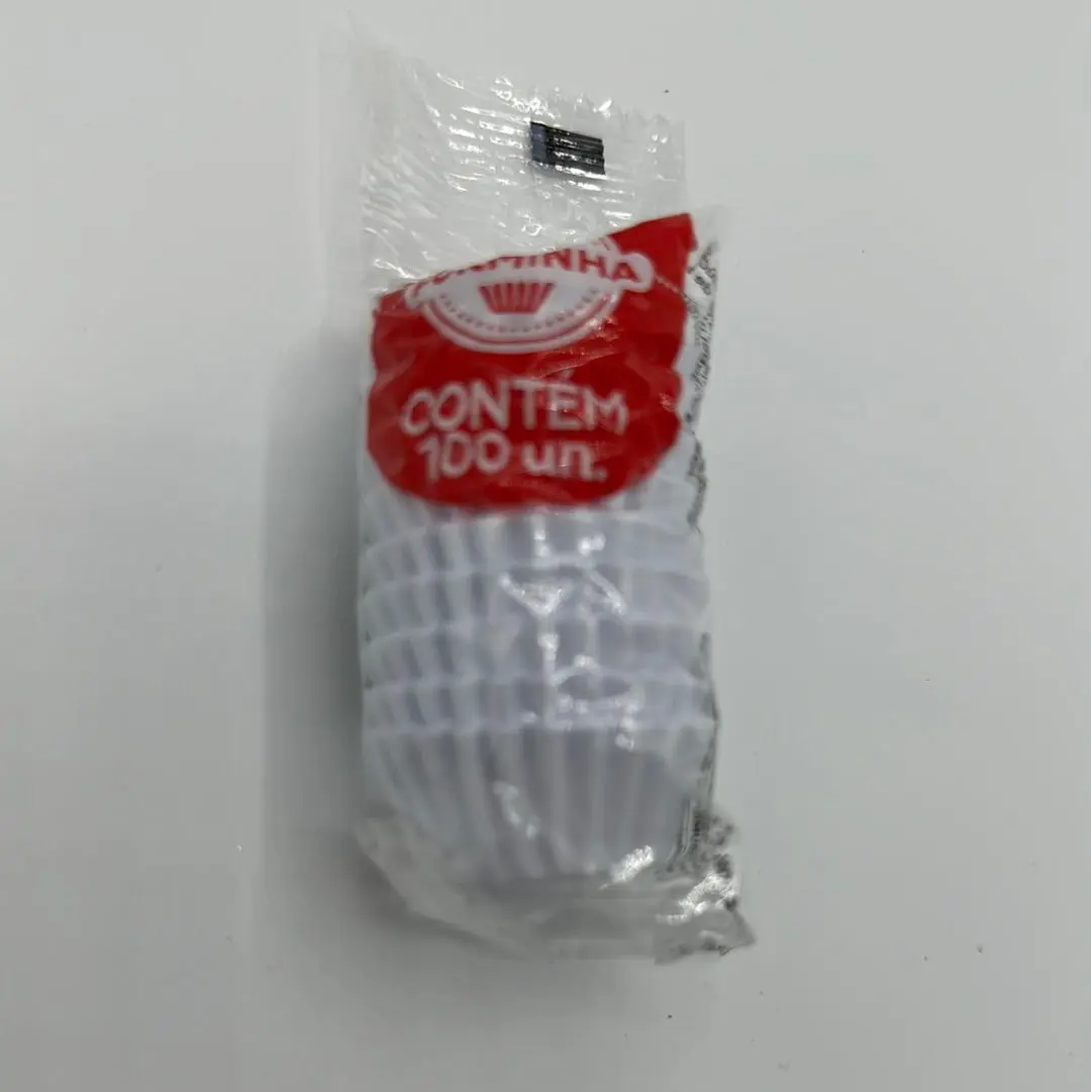 Made4u Forminha p/ doces / Confectionary baskek White(100 baskets)