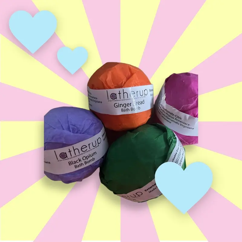 bath bomb and salt bundle 4