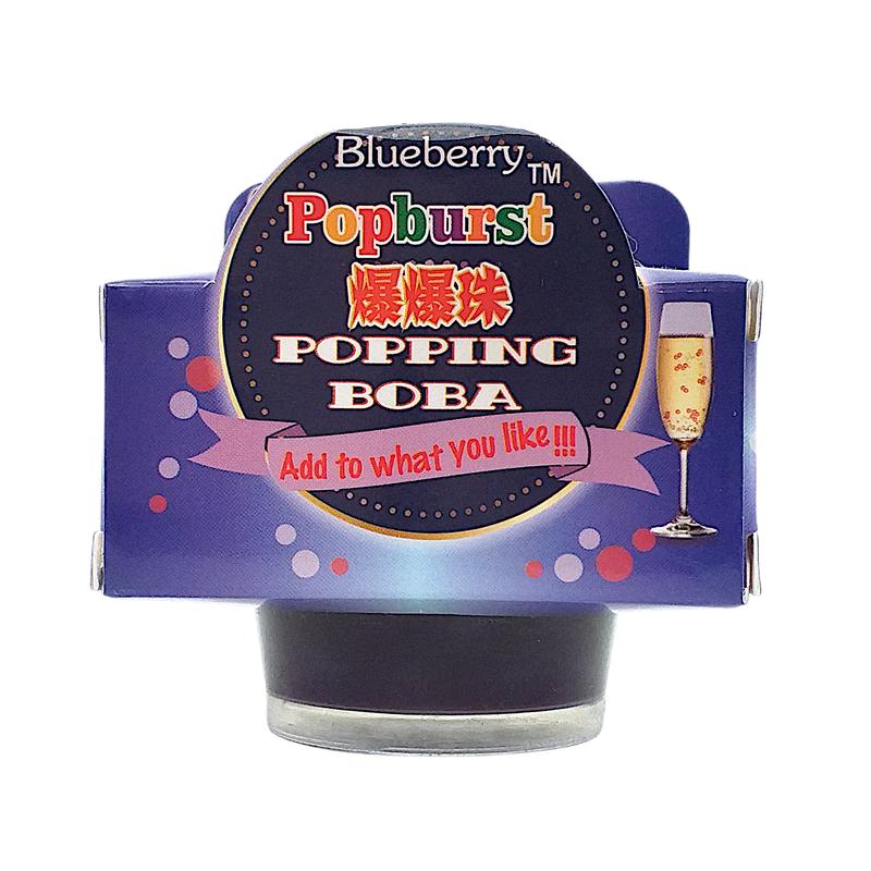 POPBURST Popping Boba Blueberry / Strawberry / Peach / Grape / Passion Fruit / Mango / Lychee / Pineapple - 30 gr. pack CHINA IMPORT Beverage Drink Juice 1