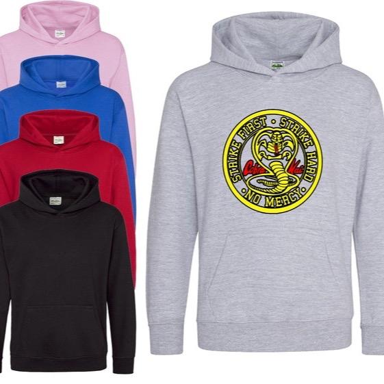 New Cobra Kai Hoodie Kids Unisex Karate Dojo Christmas Gift 2