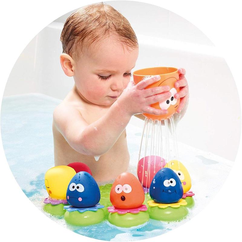 TOMY Toomies Octopals Number Sorting Baby Bath Toy Educational Water Toys For Toddlers Suitable For 1, 2 and 3 Years Old Boys and Girls 0