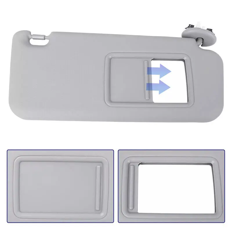 Car Auto Sun Visor Right Side Gray Fit Toyota RAV4 2006-2013 74320-42501-B3 7