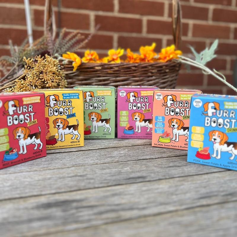 Furr Boost - available in 6 flavours- Healthy Hydration for your dog - Freezable enrichment 2