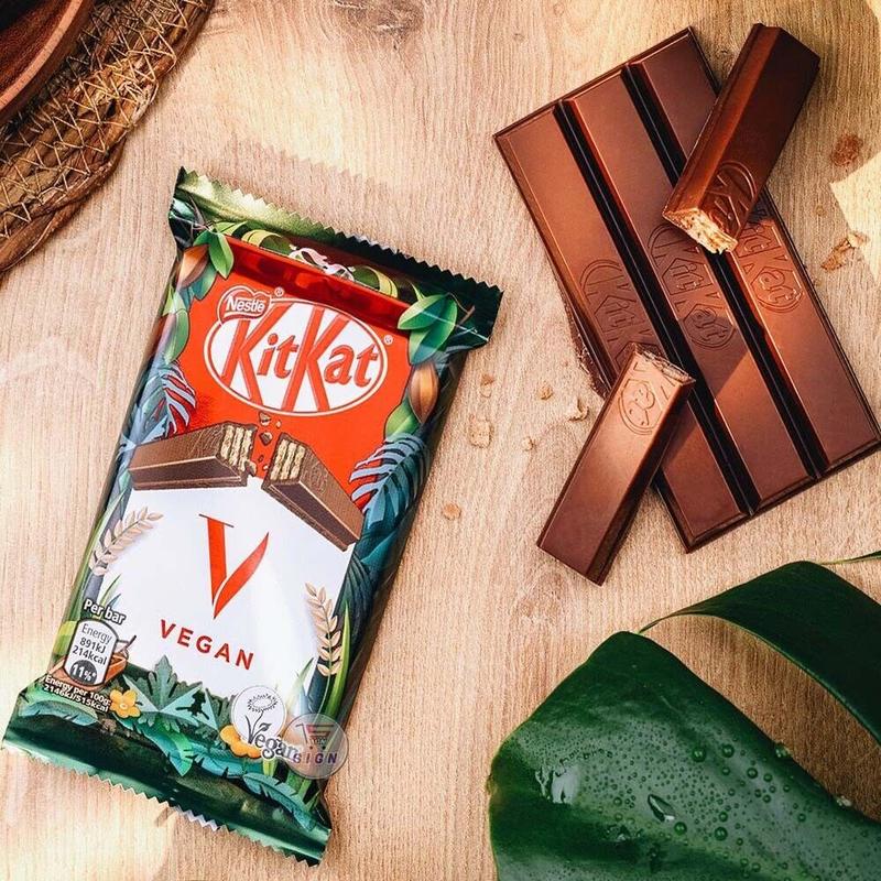 Product Introduction of Kit Kat Vegan chocolate 4 Fingers 41.5g - PACK of 24, Vegan milk chocolate gift 2