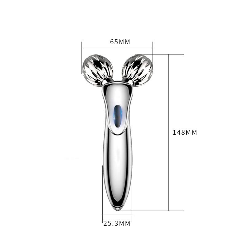Product Introduction of Manual Massager Roller V Face Facial Beauty Instrument 3