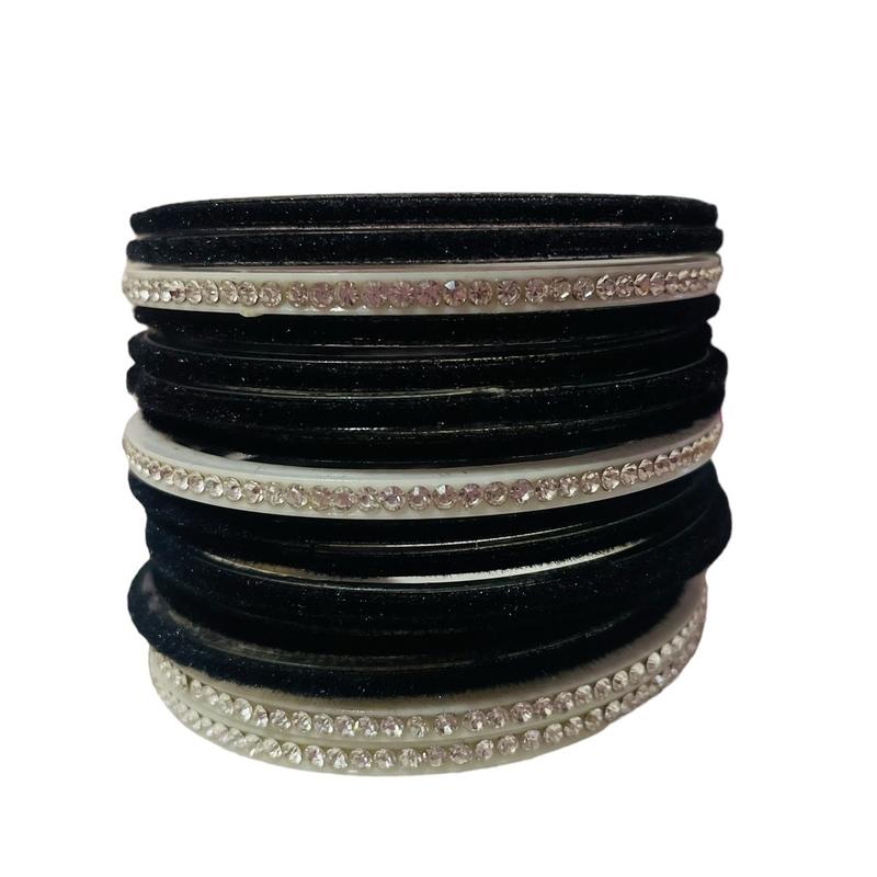 Glass Bangles (12pcs) - size 4 (small) 1
