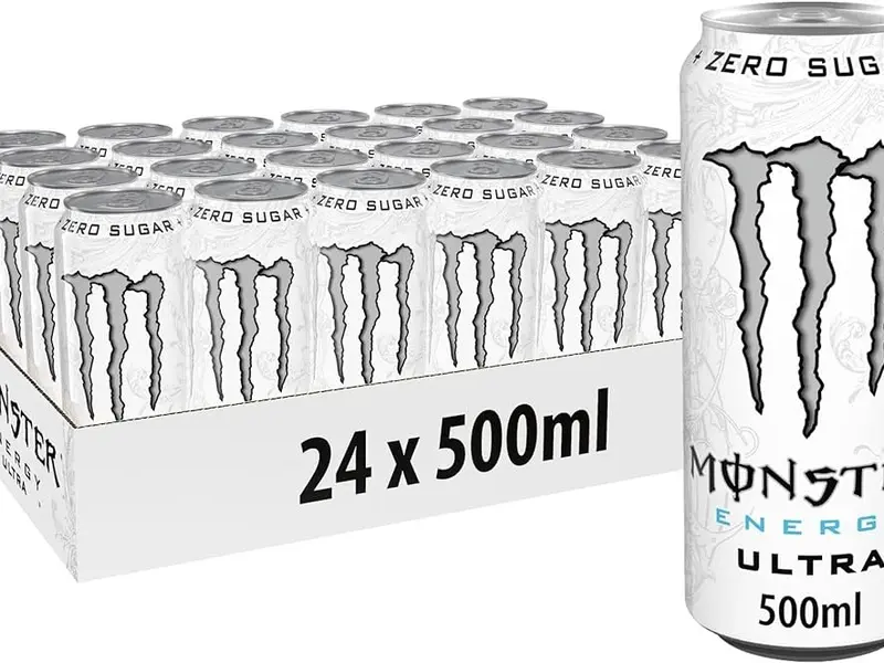 Monster Ultra White Mega Sale 12x500ml, 24x500ml Beverage Sport Energy Drink Flavor 1
