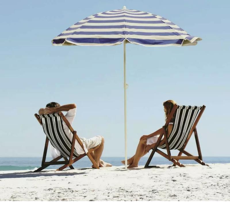 Outdoor Garden Beach Patio Tilt Umbrella Parasol Sun Shade Tilting 3