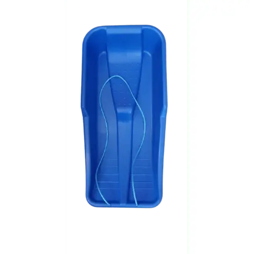 Plastic Snow Sledge Sleigh 86 x 40 cm Blue
