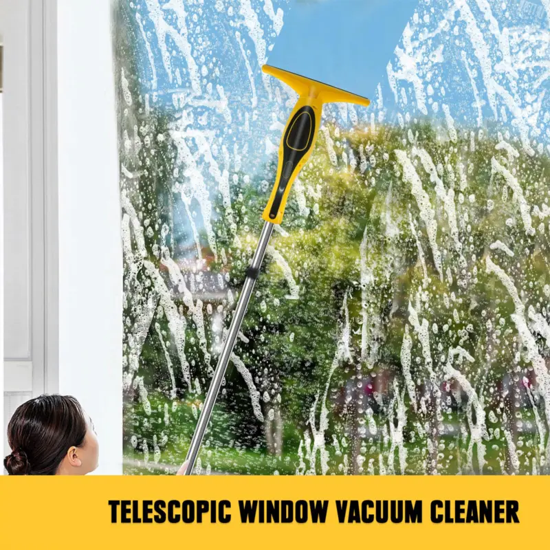 🔥 [2-3 day arrival]Recharge Cordless Window Vac Squeegee Head Streak Vacuum Cleaner Glass Squeegee  UK 3