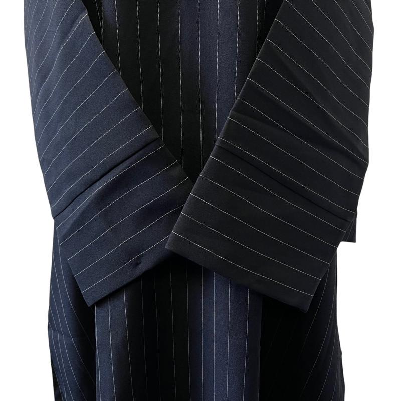 Product Introduction of Pinstripe Workwear Abaya casual travel abaya 8