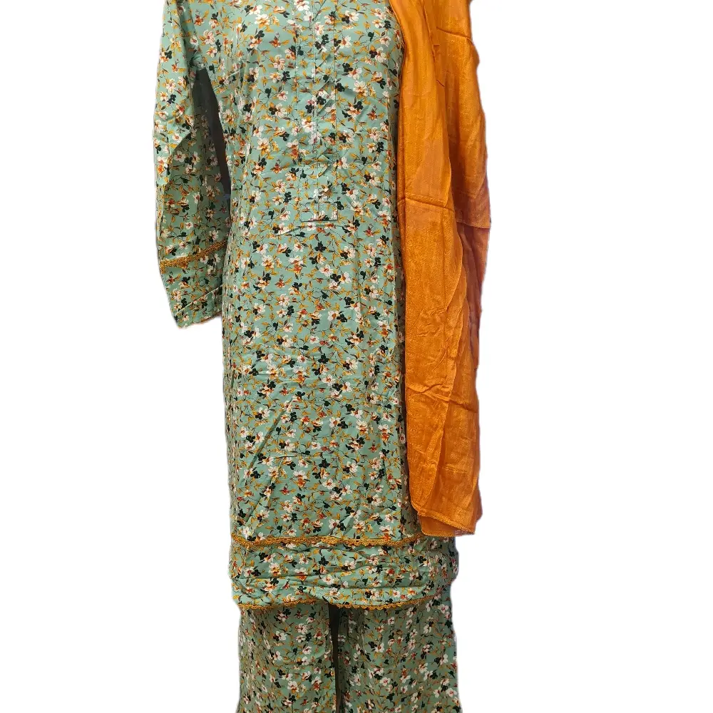 Pakistani Stitched Linen Material for Women