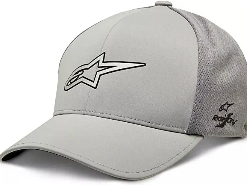 Alpinestars Men's Grey Ageless Mesh Delta Baseball Cap