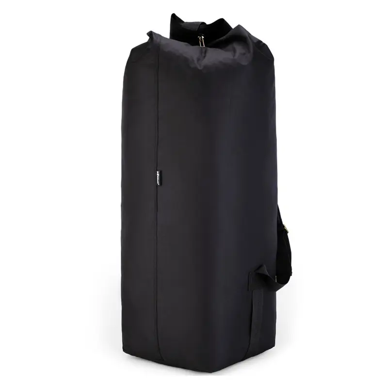 Kombat 115L Duffle Kit Bag: Large 115 Litre Capacity Heavy Duty Army Military Style Luggage Laundry Tactical Tool Holdall Rucksack Backpack Shoulder Straps duffelbag black durable 8