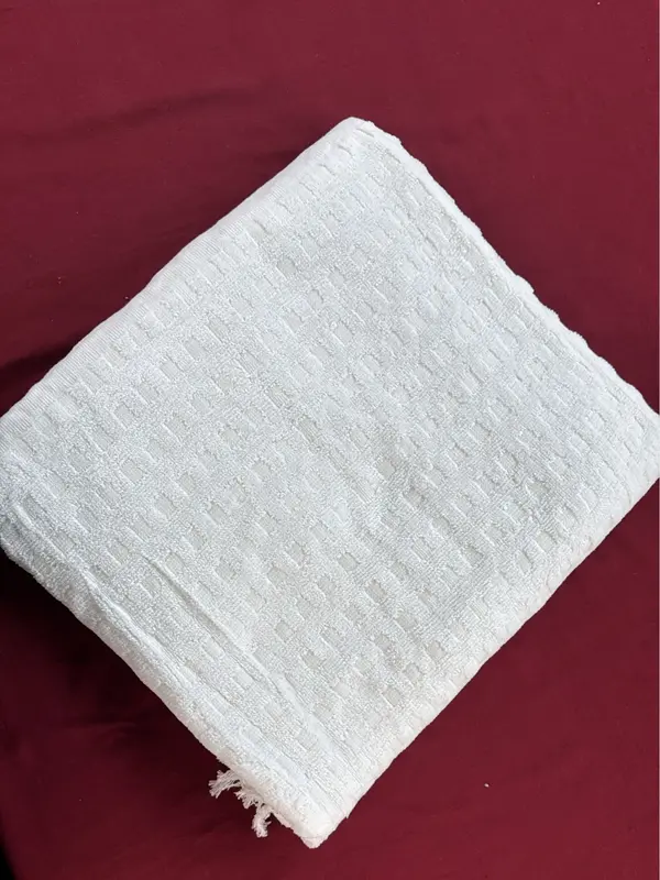 Ihram For Umrah and Hajj for Men 2 Pieces White Comfort Unstitched 2