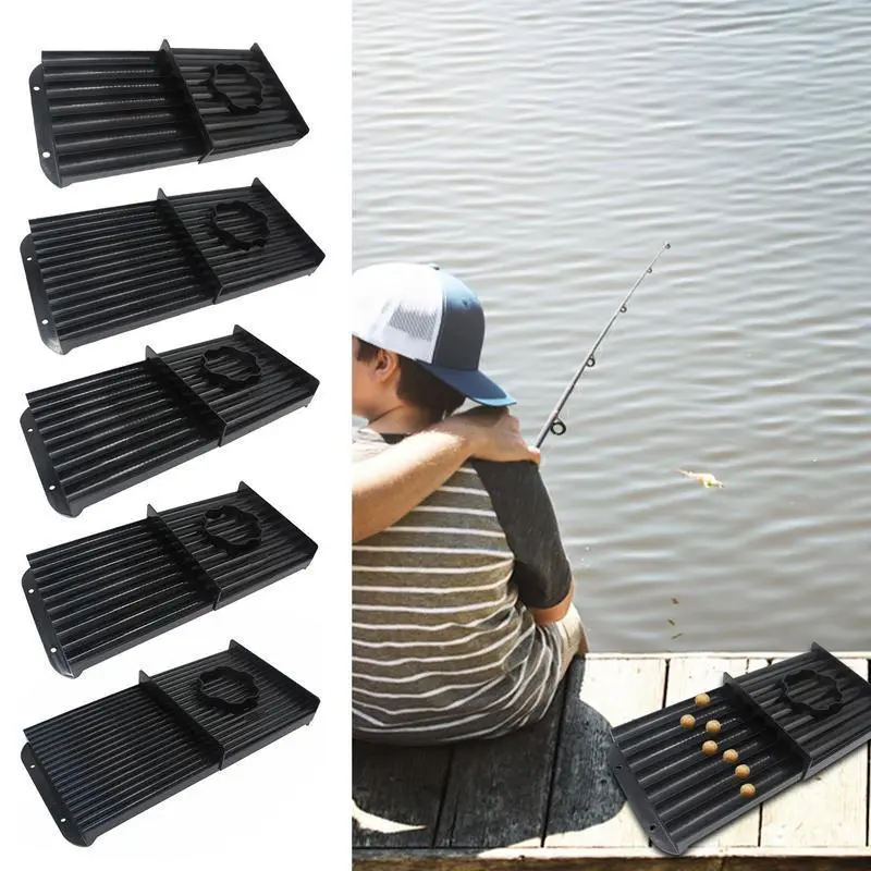 Boilie Roller European Style Bait Roller Black PP Material Fishing Accessory Bait Molding Machine Fishing Bait Roll Board 0