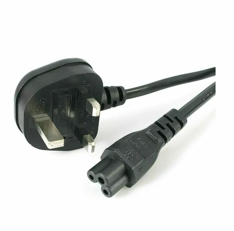 Clover Leaf Mains Charger Lead Power Cable for Asus Acer Dell HP Laptop Notebook C5 0