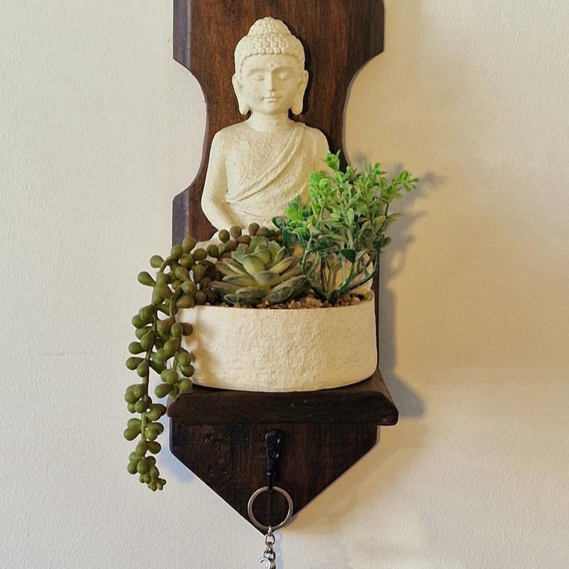 Decorative wall shelf / Key holder 1