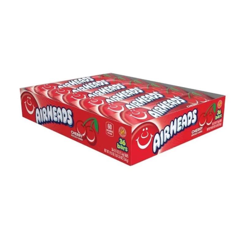 Airheads Strip Candy Snack, Pack of 5Available in Different Flavours Sweet Bonbon 1