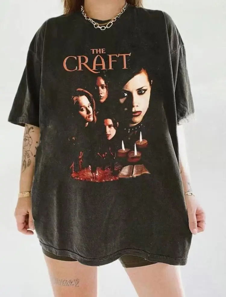 The Craft 1996 90s Horror Classic Shirt, Retro Horror T-Shirt, Vintage The Craft Halloween Movie Sweatshirt