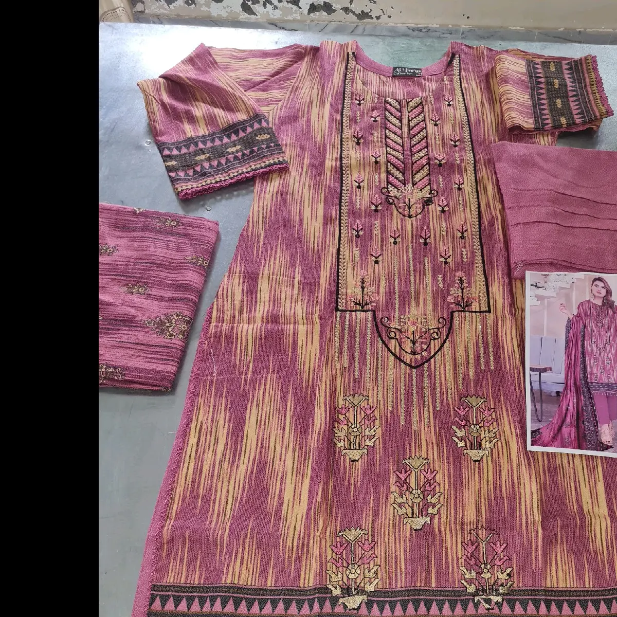 Dhhanak Kameez shalwar Asian Comfort for Women's Salwar Kameez - Womenswear