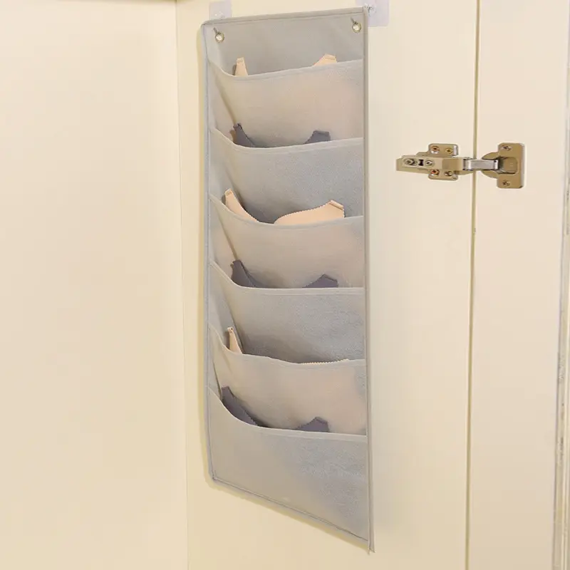 Document Hanging Storage Bag Oxford Cloth Storage Pocket Chart Hanging File Folding Holder Cascading Fabric Organizer For Office 4