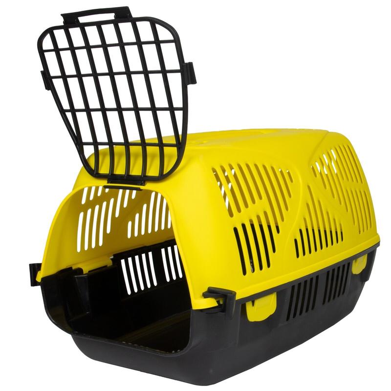 Marko Pet Accessories 19" Large Pet Carrier Portable Box Animal Puppy Kitten Cage Travel Training Crate Cat Dog Lightweight Transporter 0