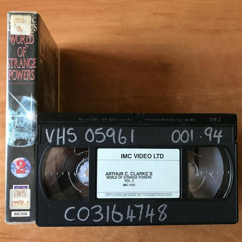World Of Strange Powers; [Arthur C. Clarke] TV Series - Documentary - Pal VHS 3