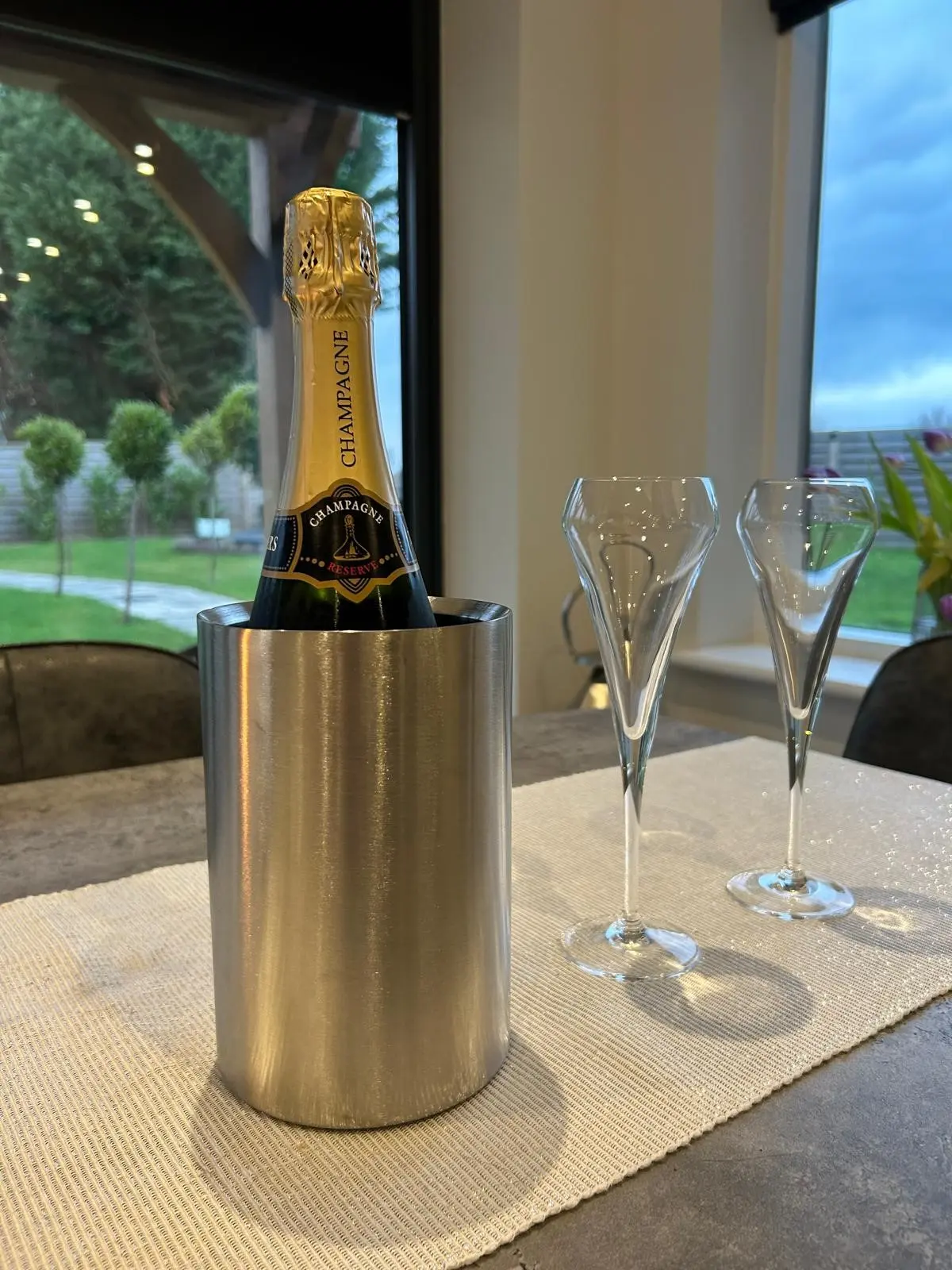 Chef-Hub Stainless Steel Wine Bottle Cooler For Chilling Wine Bottles